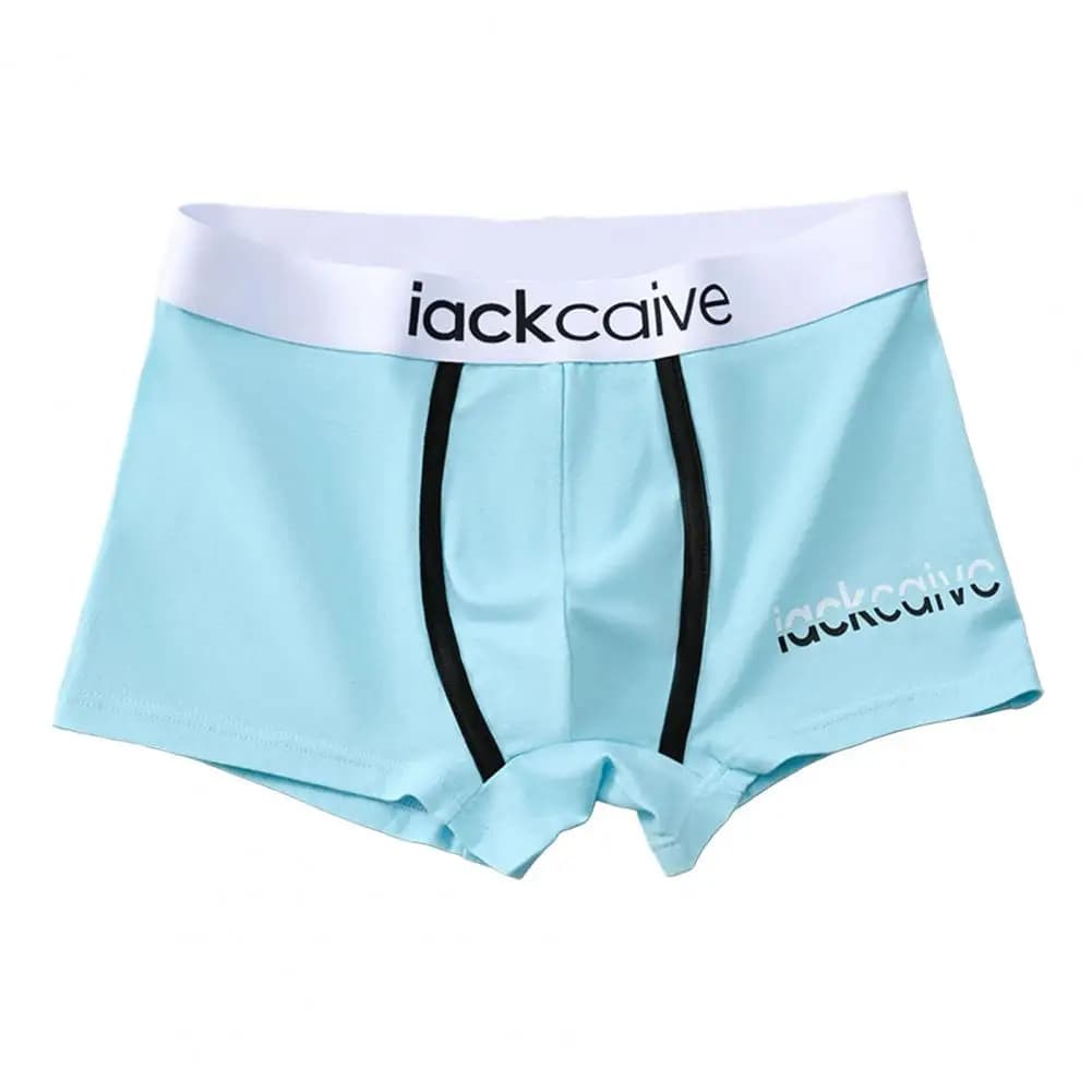 Men's Moisture-Wicking Boxer Briefs Colorful Patchwork