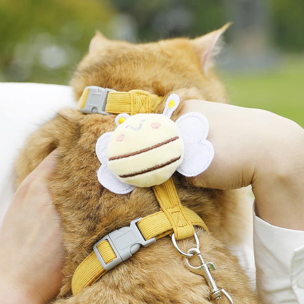 Adjustable Soft Harness Vest for Cats and Small Dogs