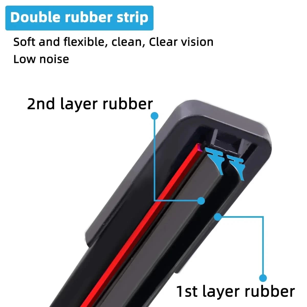Wiper Blade Set for Chrysler PT Cruiser 2000-2010