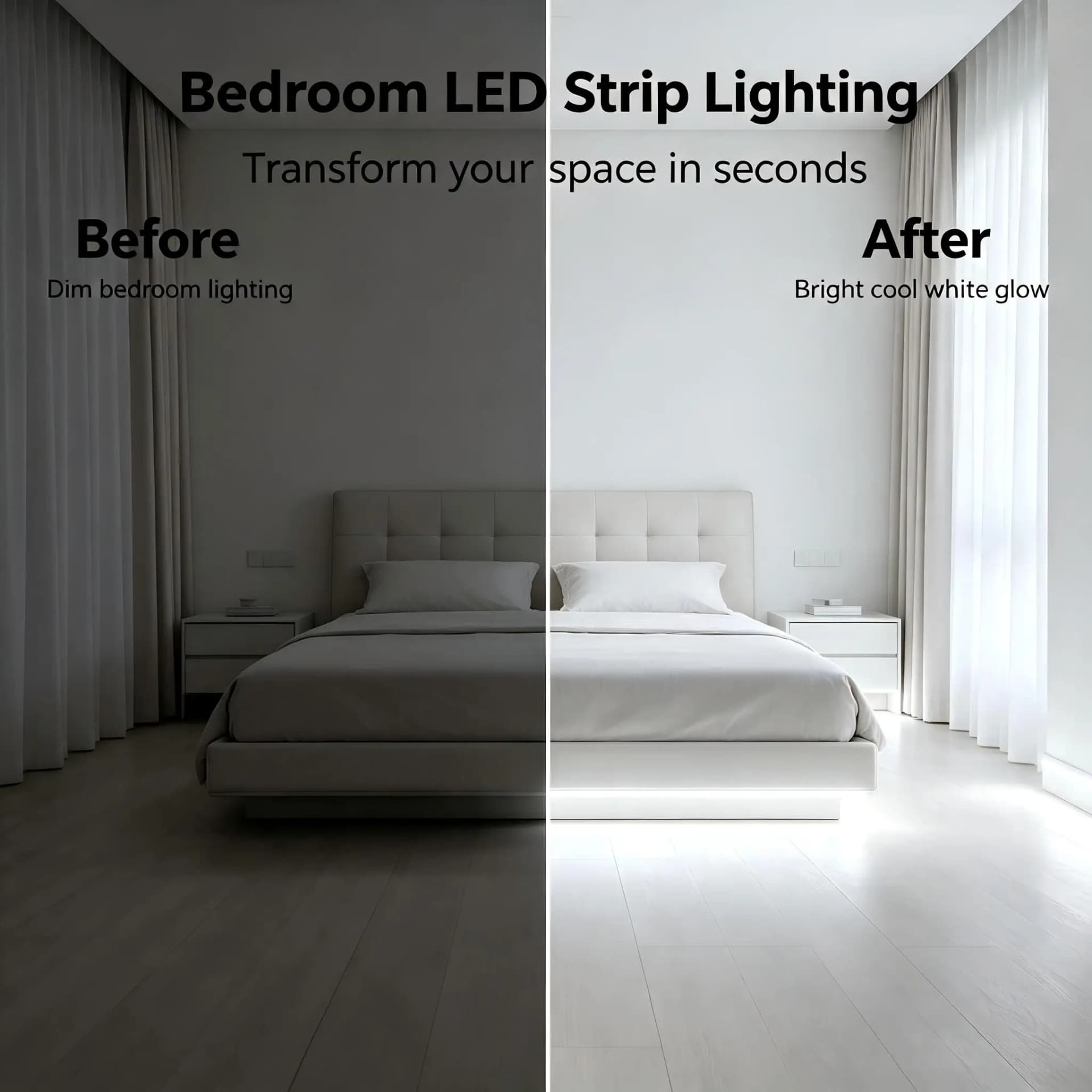 2835 LED light strip, battery powered, easy to install. Suitable for cabinets, entryways, staircases, and holiday decorations.