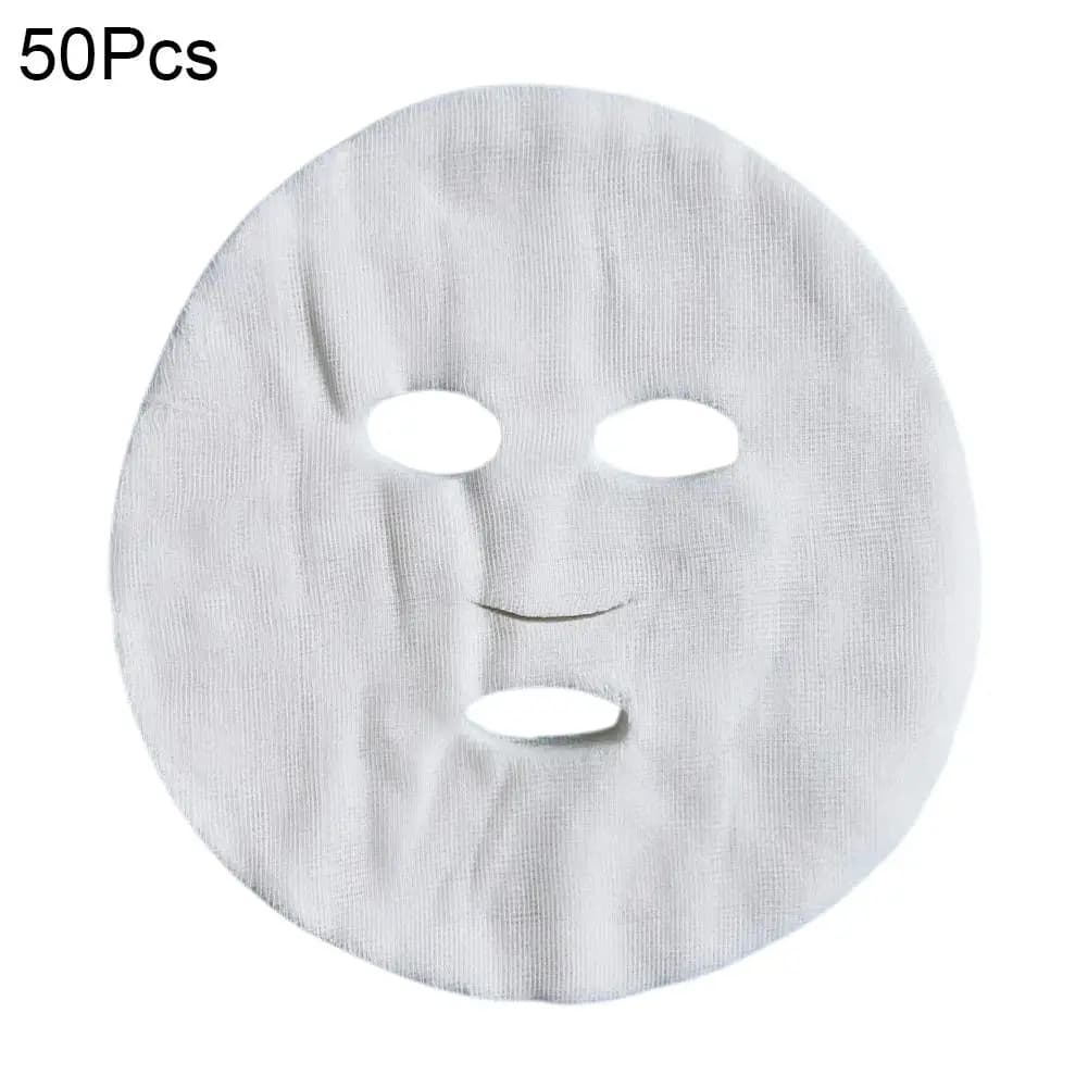 Facial Gauze Mask Sheets - 50 Pack