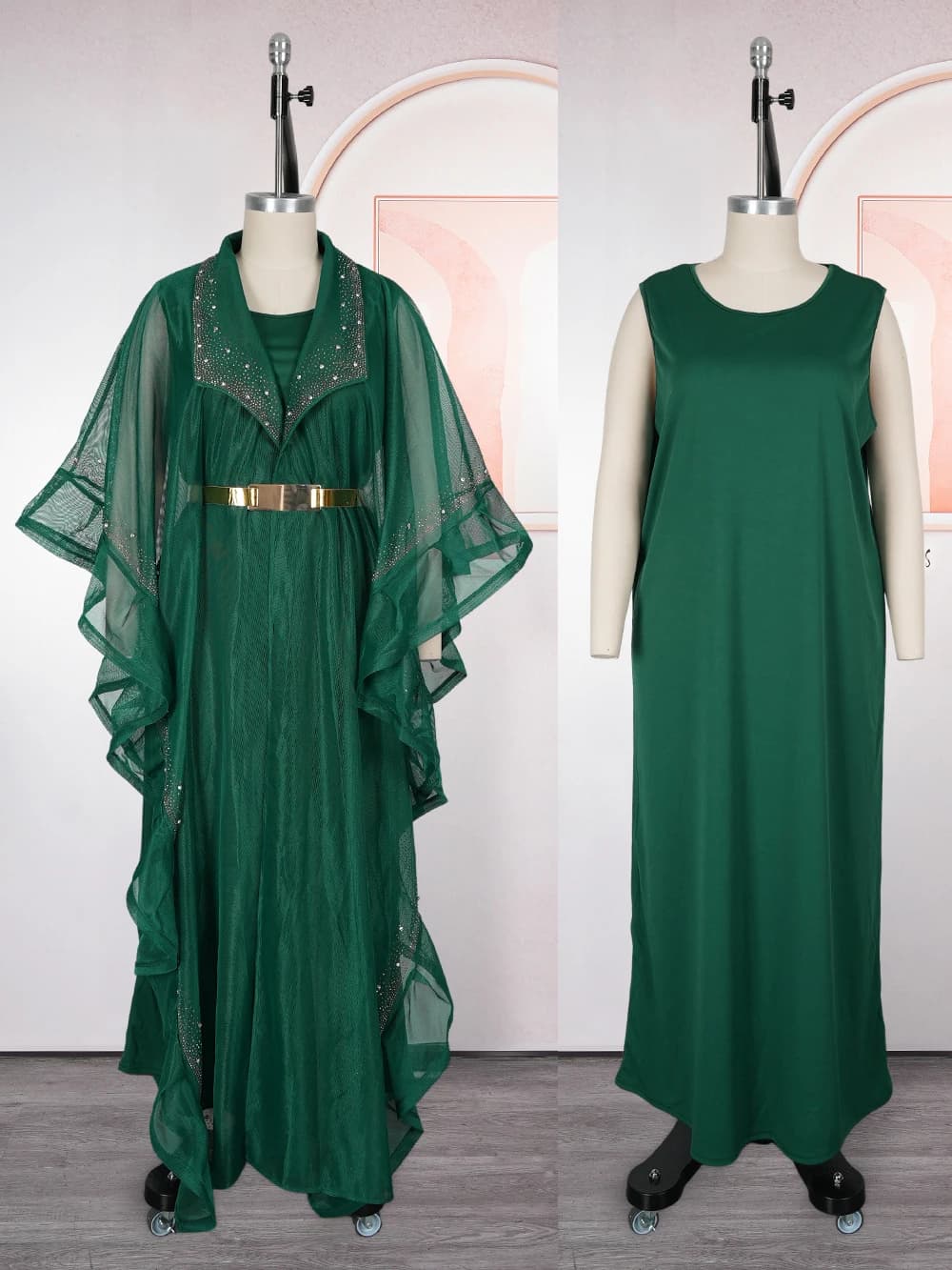 Traditional Coat and Vest Dress Set