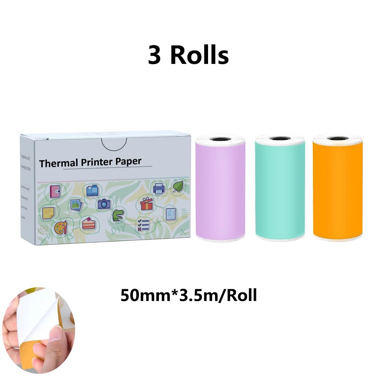 Instant Print Camera with USB Rechargeable Battery