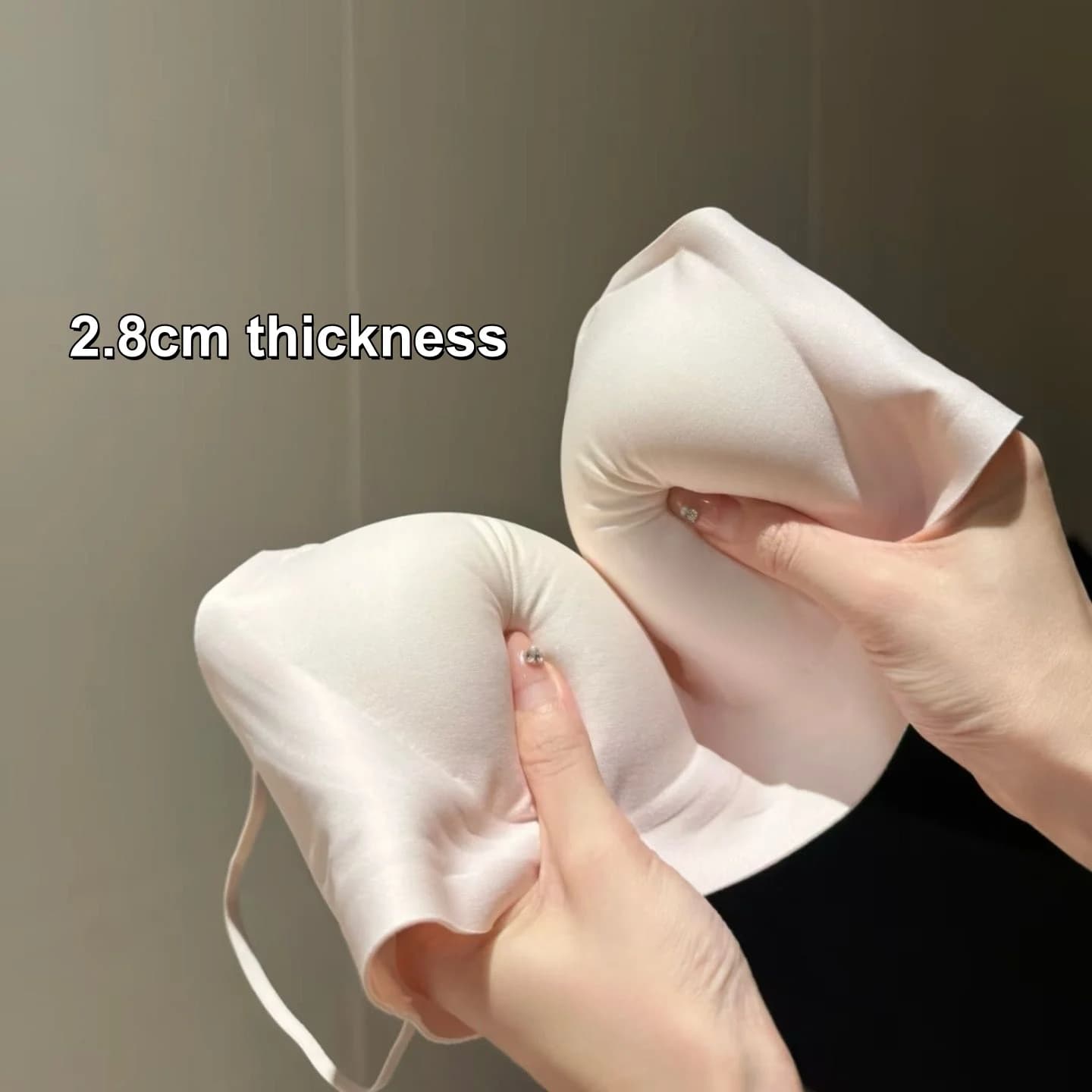 Seamless Low Neckline Bra with Thin Straps