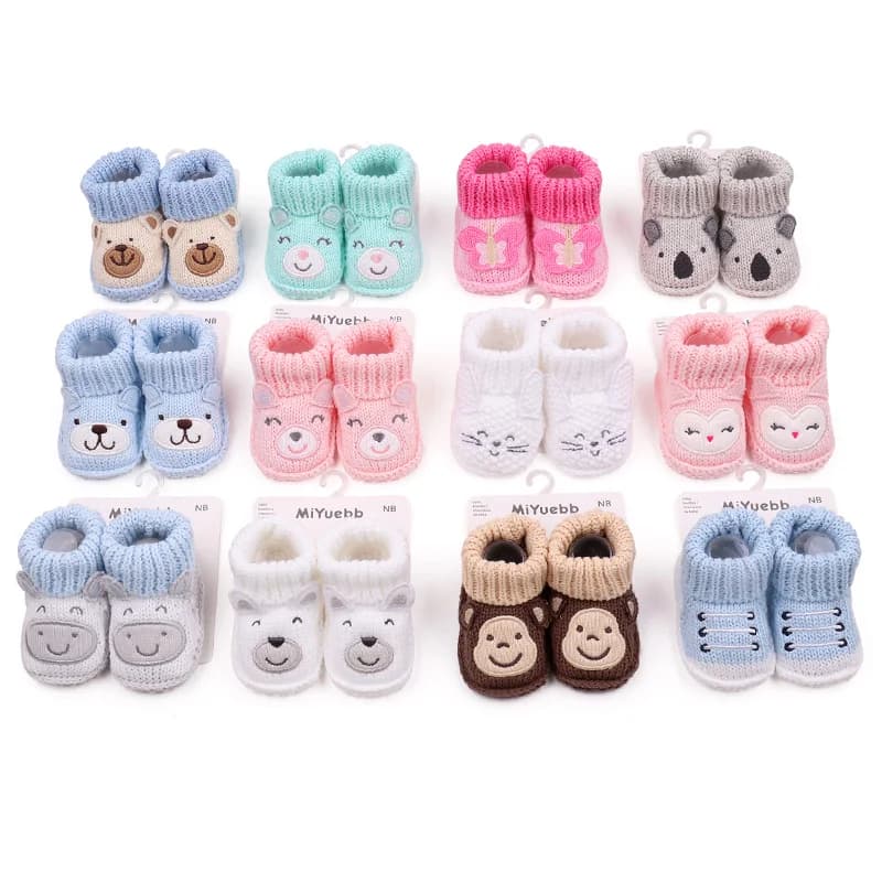 Baby Cartoon Animal Floor Socks