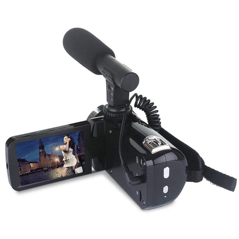 HD Digital Video Camera with 18x Zoom