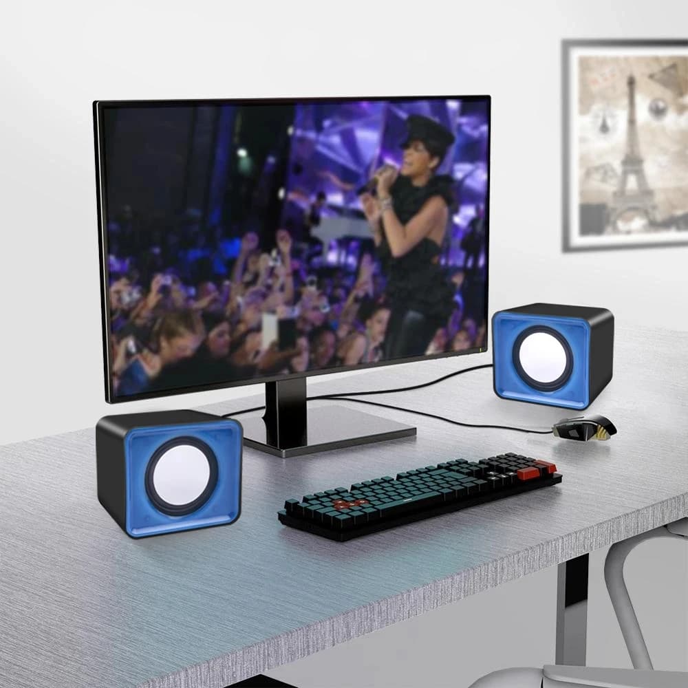Compact USB Desktop Speaker System