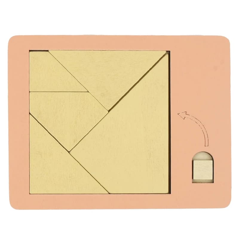 Wooden Puzzle Board for Kids