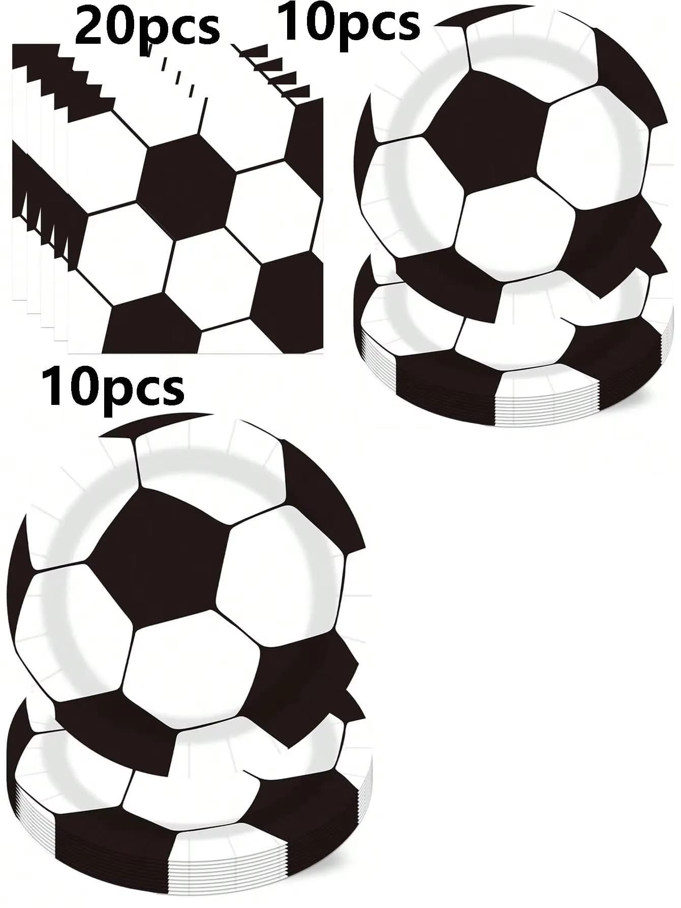 Football Party Tableware Set