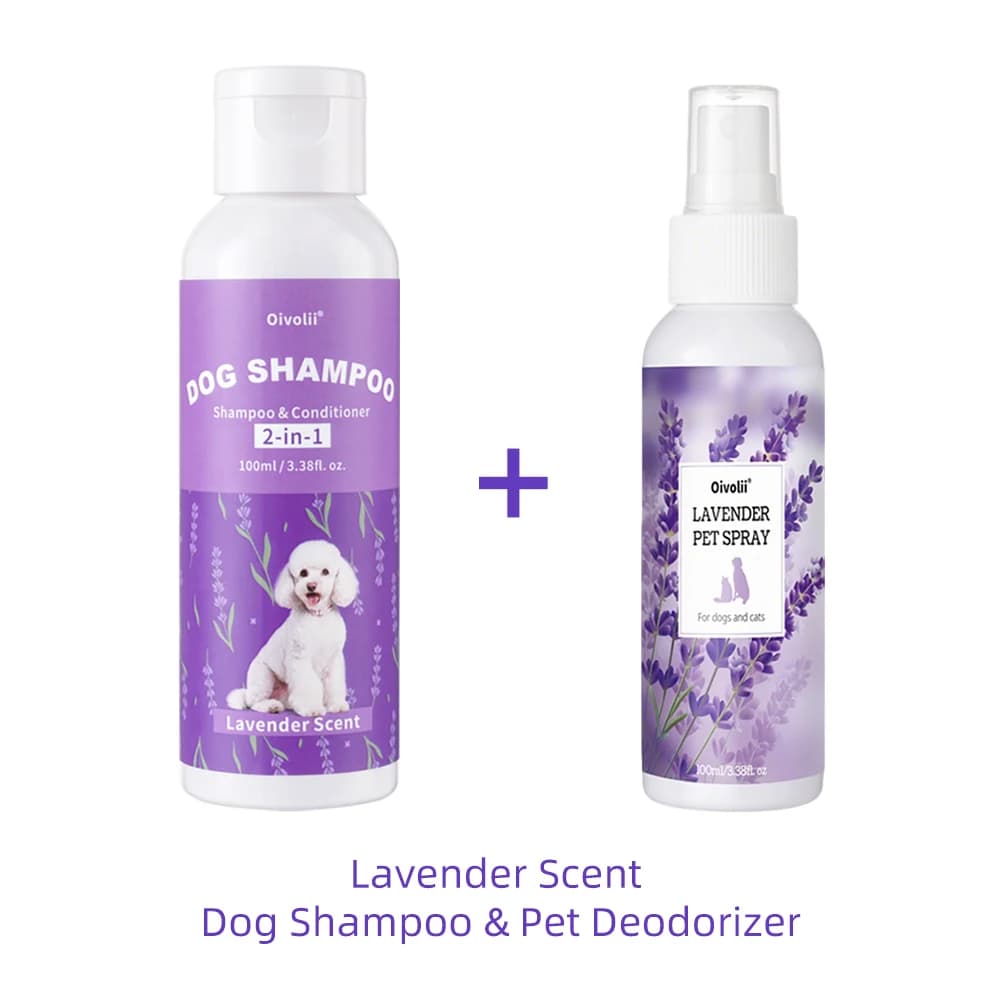 2-in-1 Dog Shampoo & Conditioner Lavender