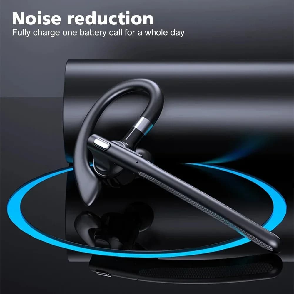 Wireless Bluetooth Earphone Headset with Dual Microphone