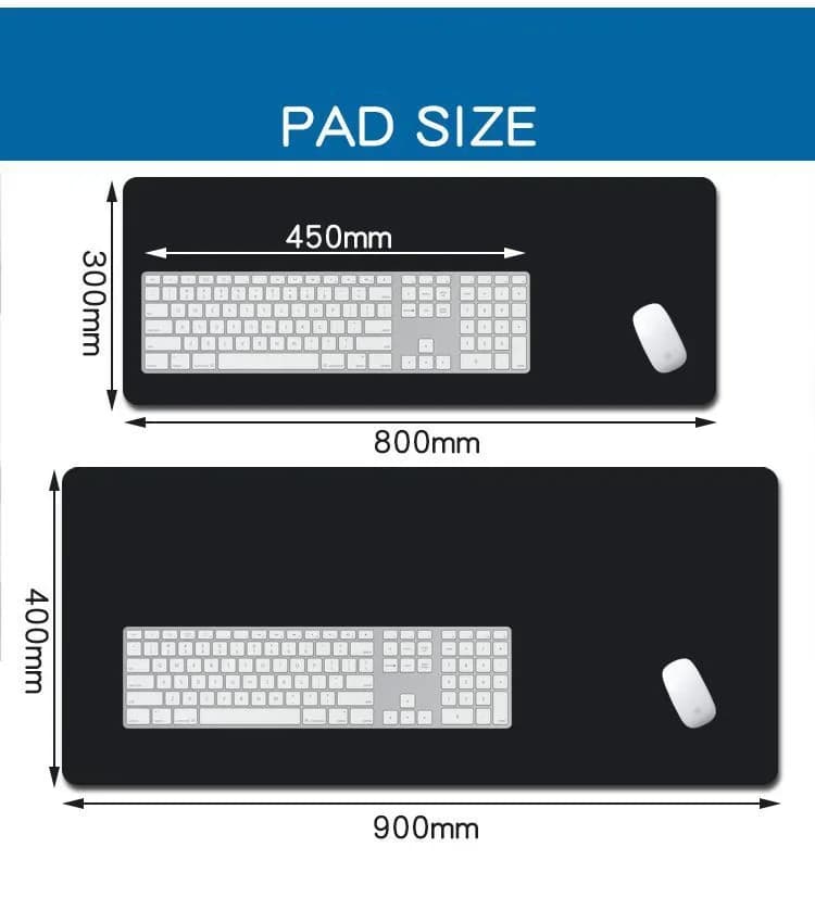 Large Gaming Desk Mat