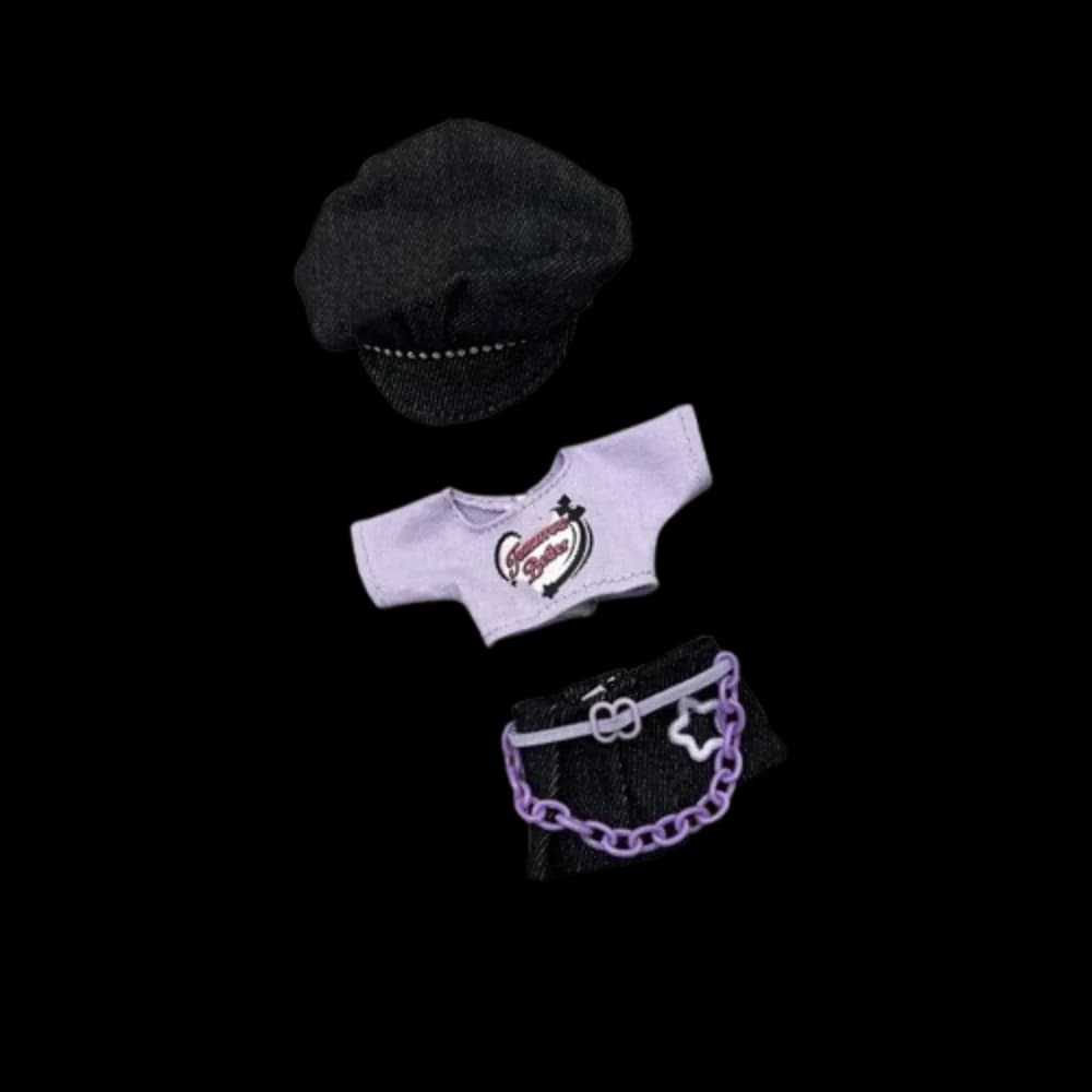 Accessories Casual Wears Elegant Dresses Humanoid Dress Up OB11 Clothes Set Handmade Cotton Cloth Princess Skirt DIY