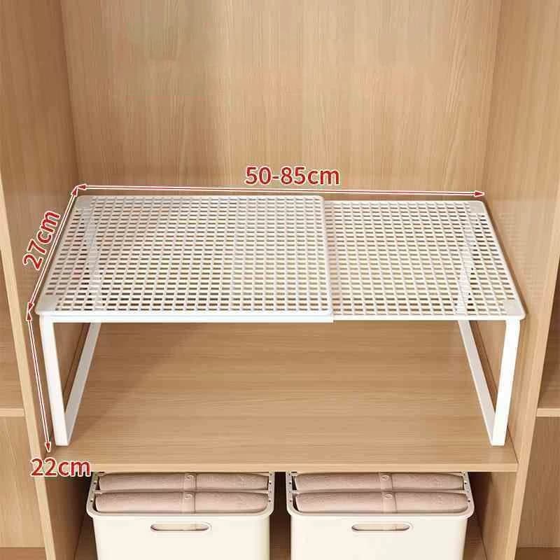 Telescopic Closet Shelf Divider Organizer