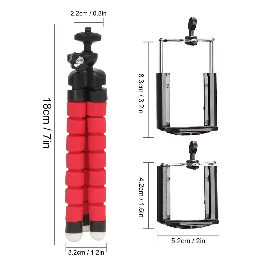 Phone Tripod Stand with Mobile Holder