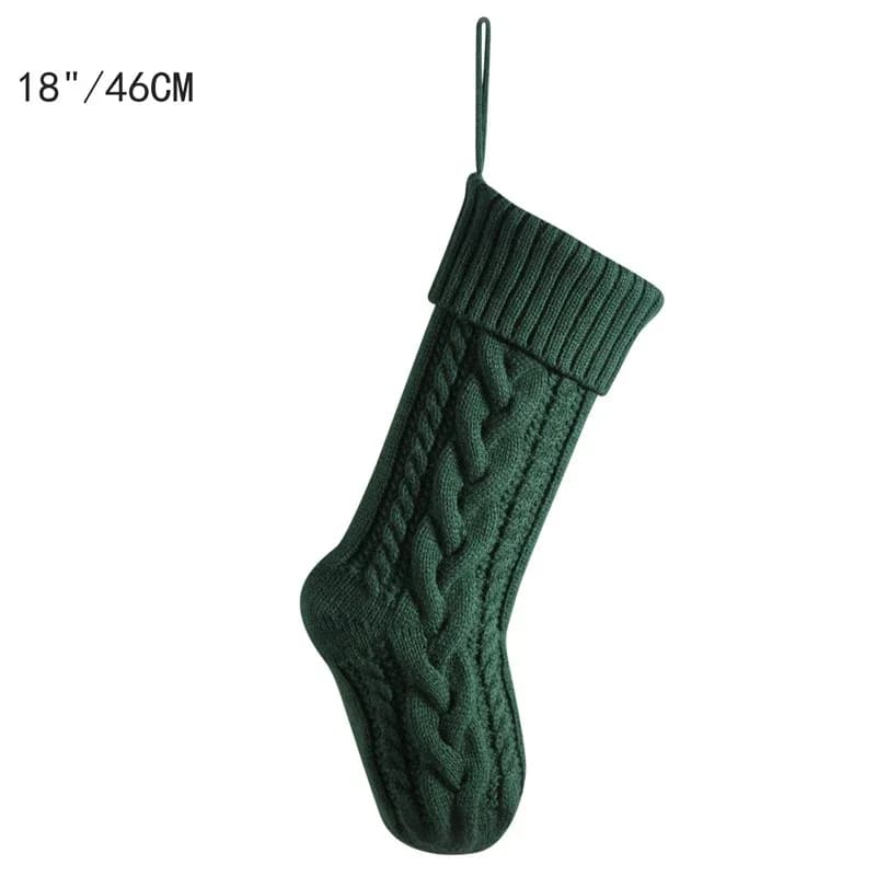 Large Knitted Christmas Stockings