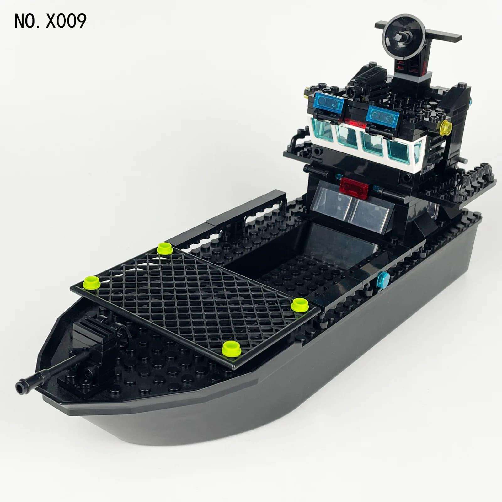 Building Block Boat Toys Set