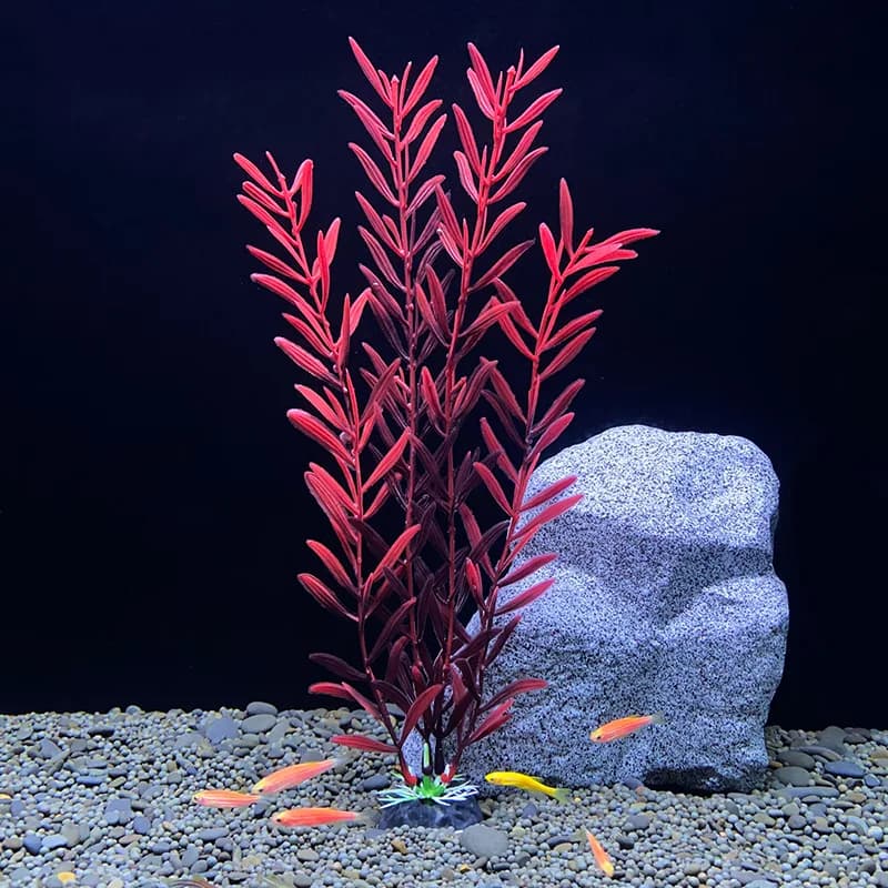 Aquarium Artificial Plants Decoration Fish Tank Landscaping Water Grass Ornaments Aquatic Simulated  Plant Supplies