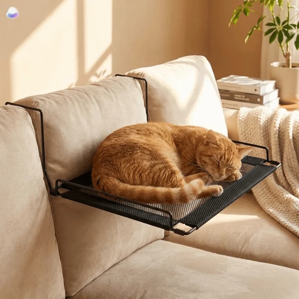 Breathable Mesh Cat Window Hammock