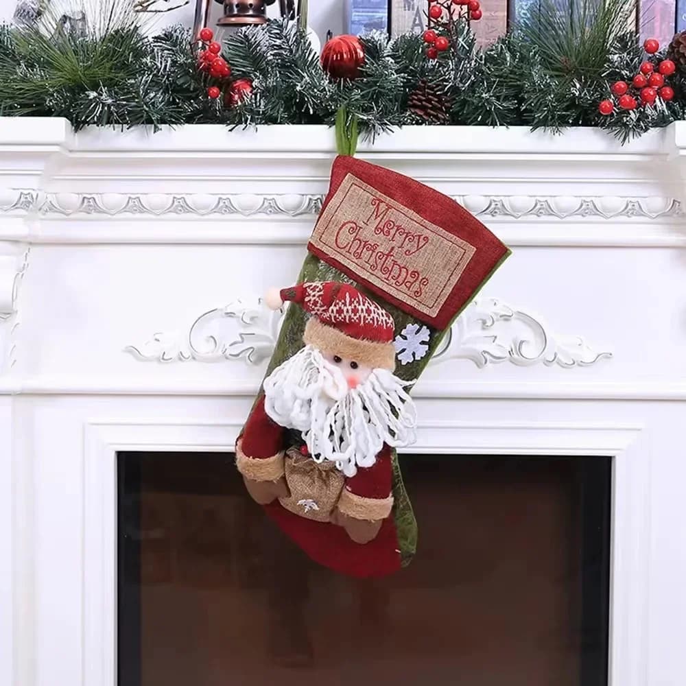 Christmas Stocking Classic Large Holiday Characters