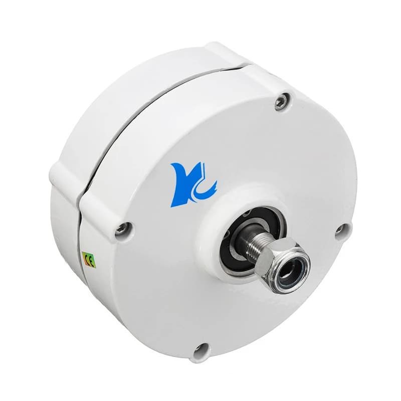 400W 500W 600W Home Use Permanent Magnet Generator With Free Rectifier Converter 12V 24V 48V Small Dynamo Direct Shaft With base