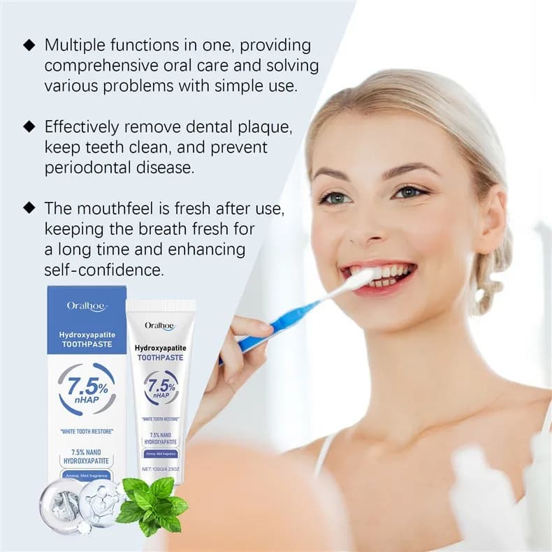 Hydroxyapatite Toothpaste with Mint