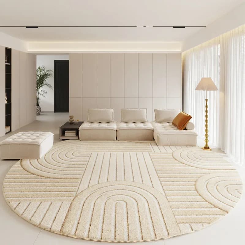 Soft Fluffy Round Floor Rug