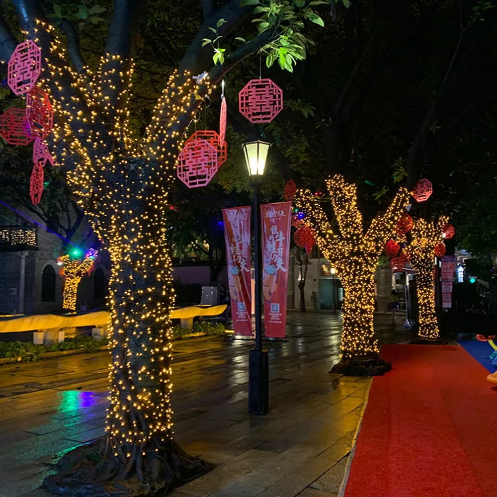 LED String Lights with 8 Modes