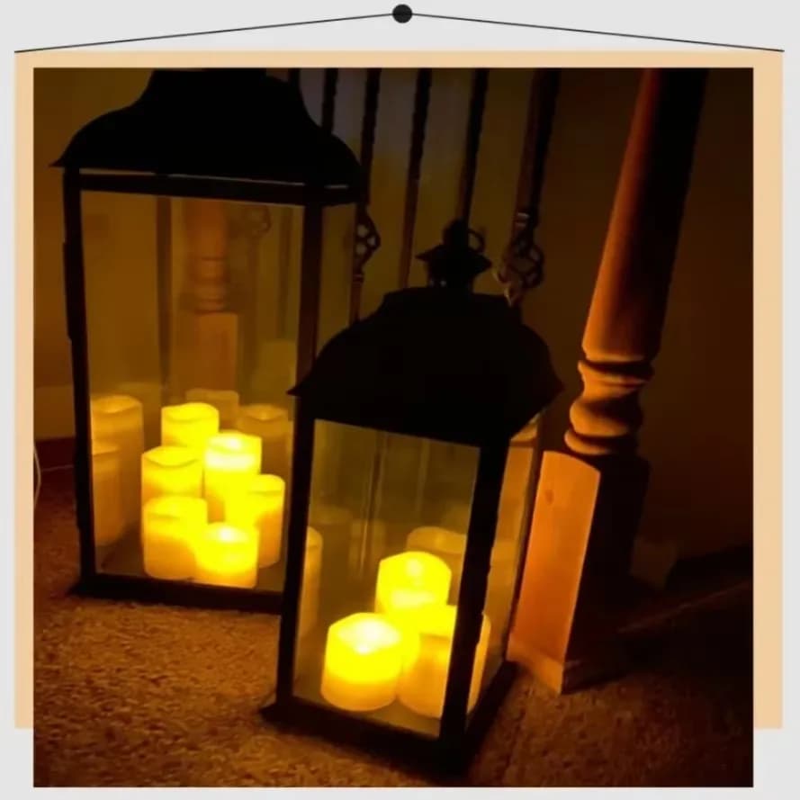 LED Candle with Battery Tealights 2024 Christmas Flickering Candles Flameless Wedding Home Christmas Decor Candle Warm Light
