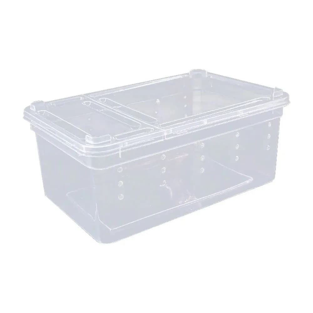 Transparent Stackable Reptile Breeding Terrarium With Ventilation
