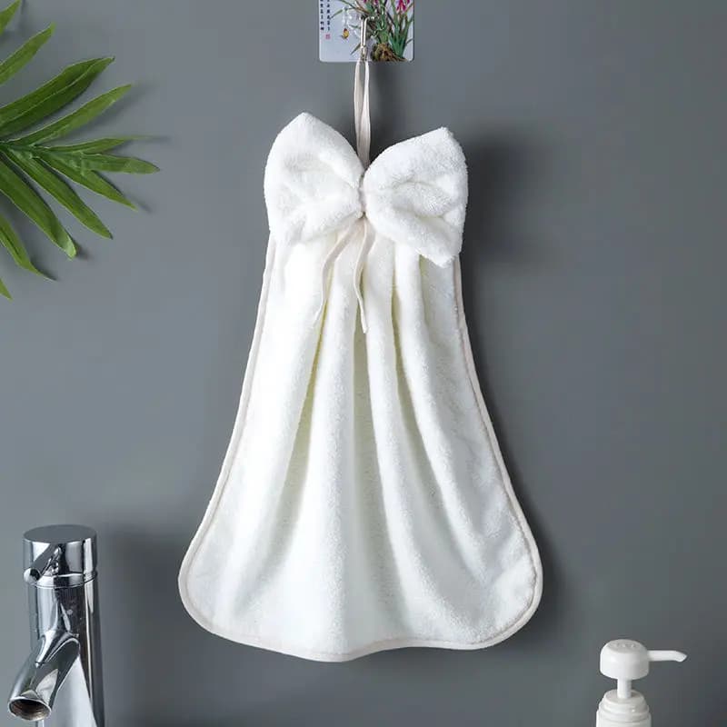 Bow Loop Hand Towel