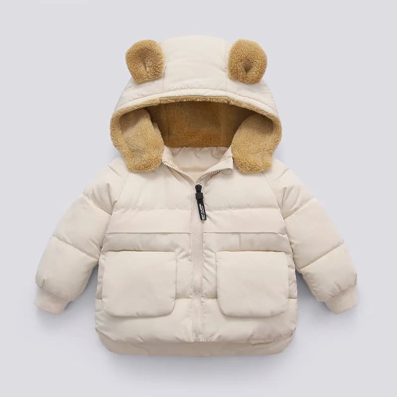 Kids Winter Down Hooded Coat