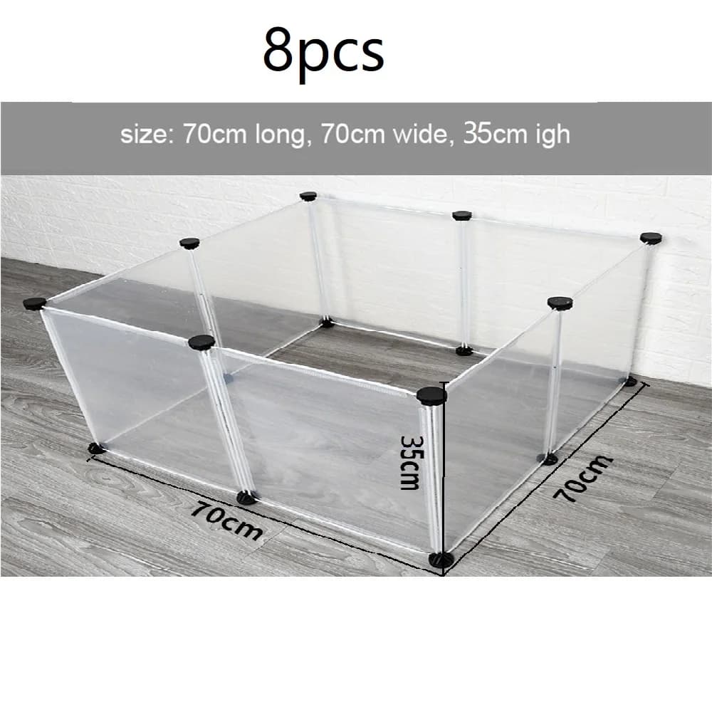 Foldable Pet Playpen Fence Freely Combinable