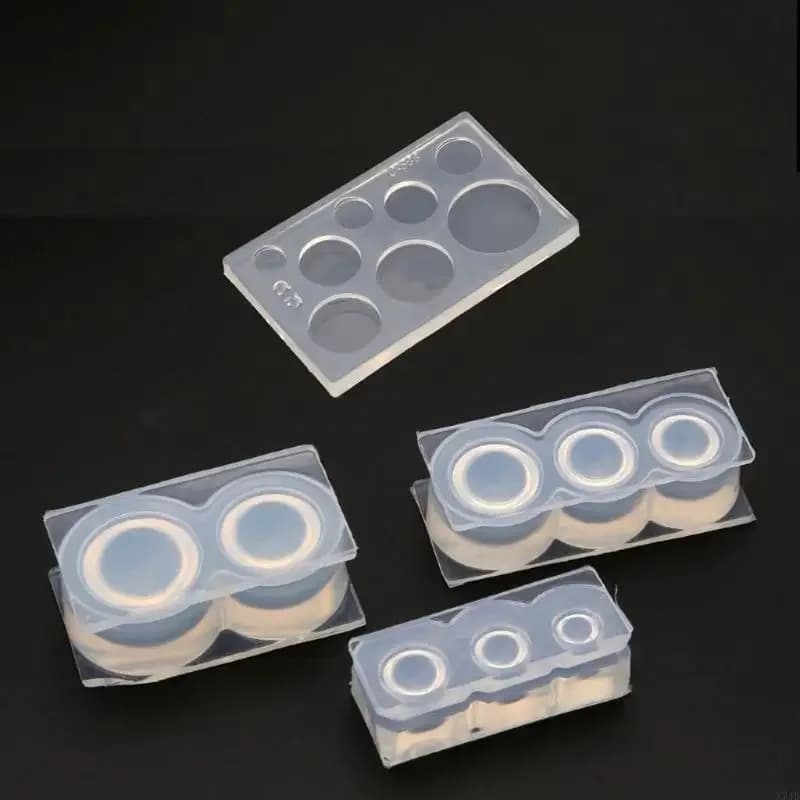 Silicone Mold Hollow Sphere Casting Molds DIY Craft 3D Art Craft Making