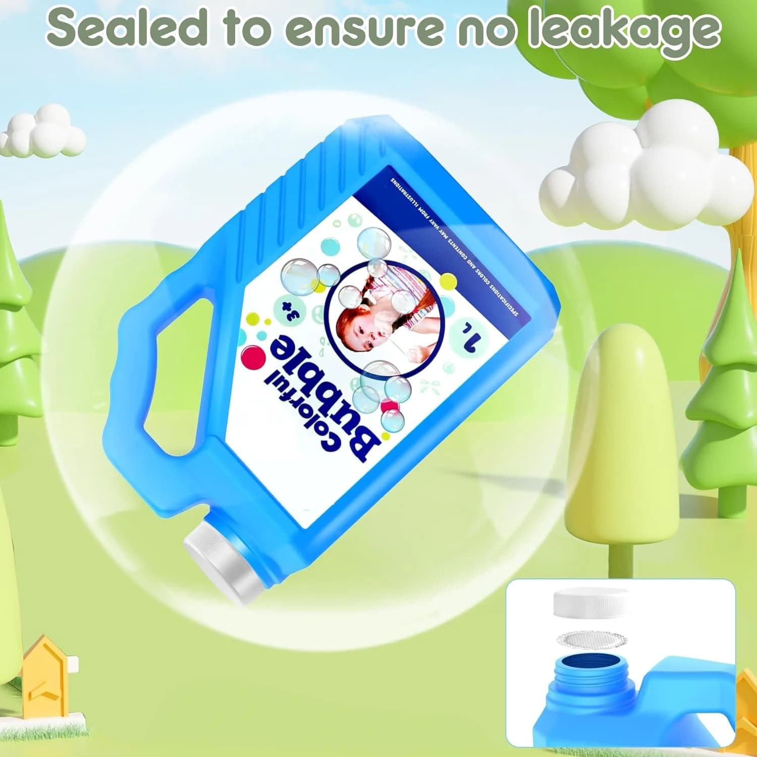 Concentrate Bubble Solution Refill