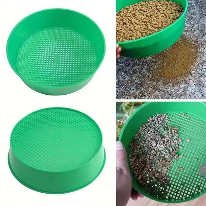 Large Capacity Plastic Soil Sieve Garden Basin