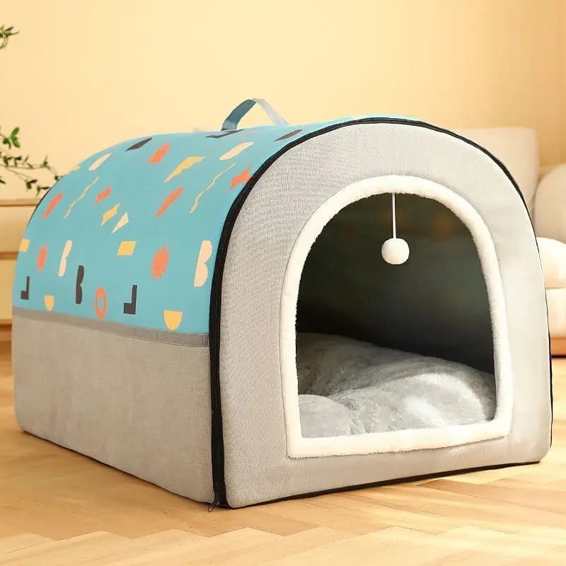 Oversized Dog Kennel Tunnel Warm Pet House