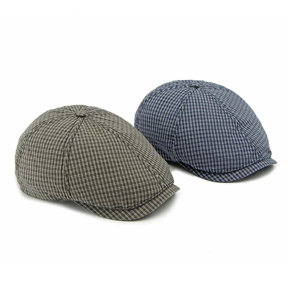 Retro Octagonal Newsboy Cap