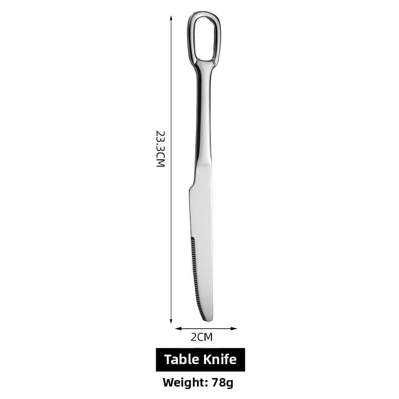 Western Dining Utensils Three-Piece Set