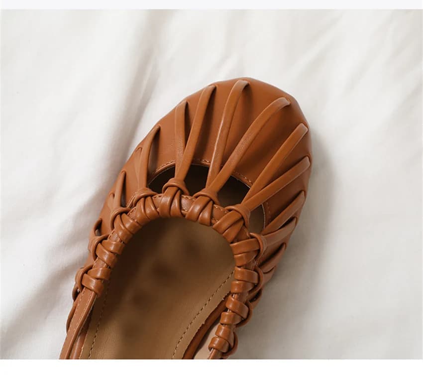 Women's Woven Flat Summer Sandals
