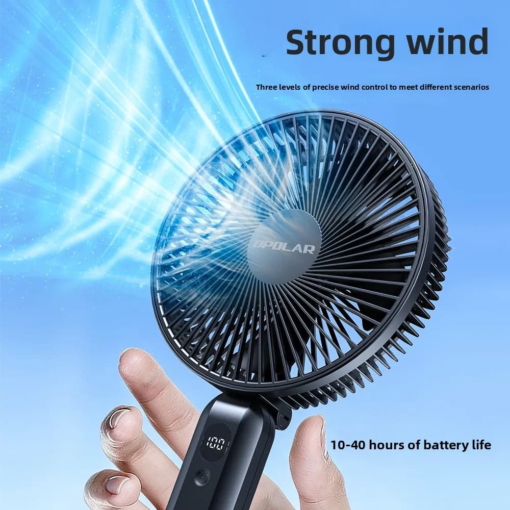 Portable Rechargeable Hand Fan 10000mAh