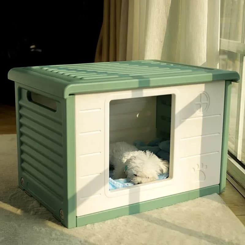 All-Season Pet House with Rainproof Design