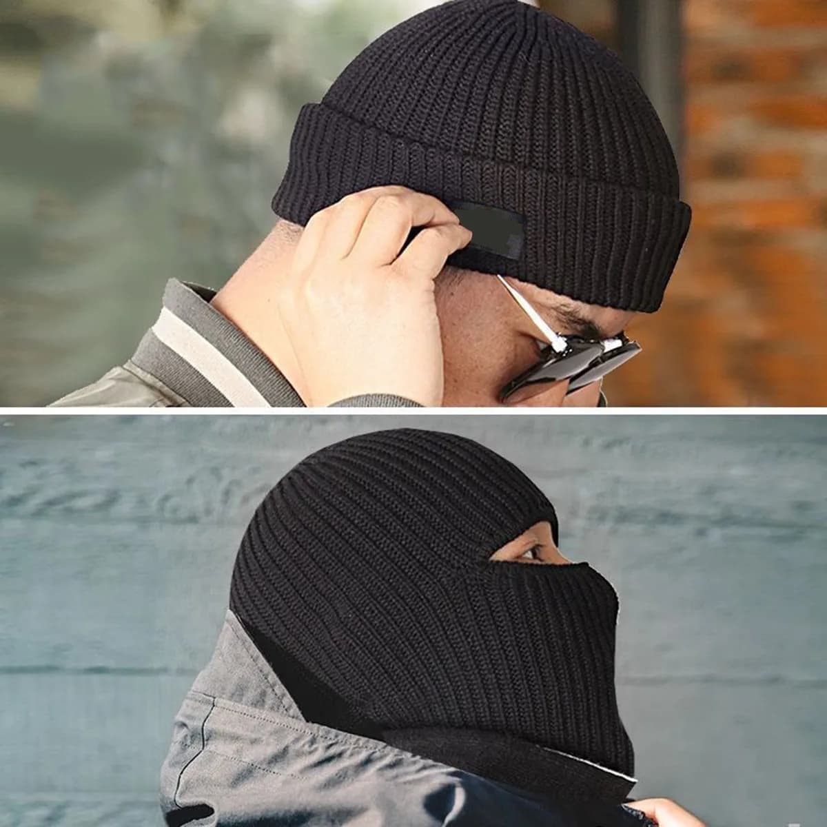 Knitted Winter Beanie Hat