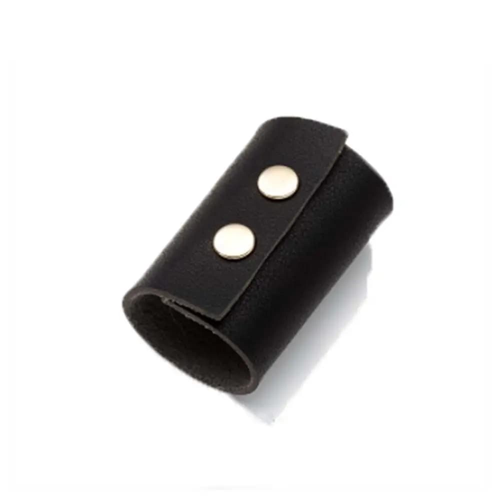 Hair Accessories Girl's Headwear Hair Wrap Korean Style Hair Cuff Ponytail Holder PU Leather Hair Band Women's hair clips