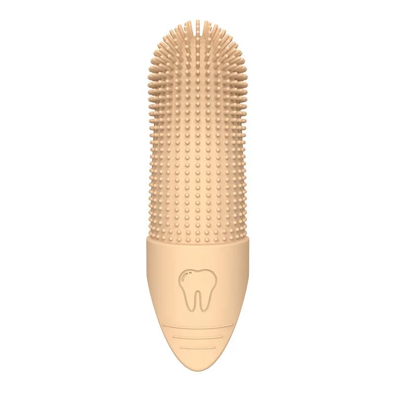 360-Degree Silicone Finger Toothbrush for Dogs & Cats