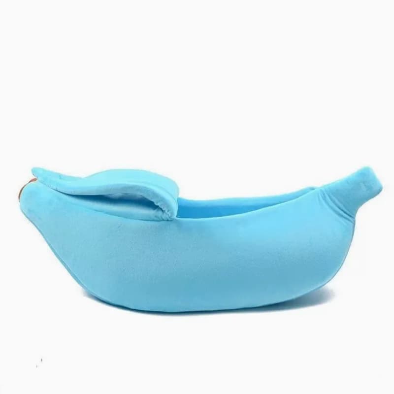 Banana-Shaped Cat Bed House