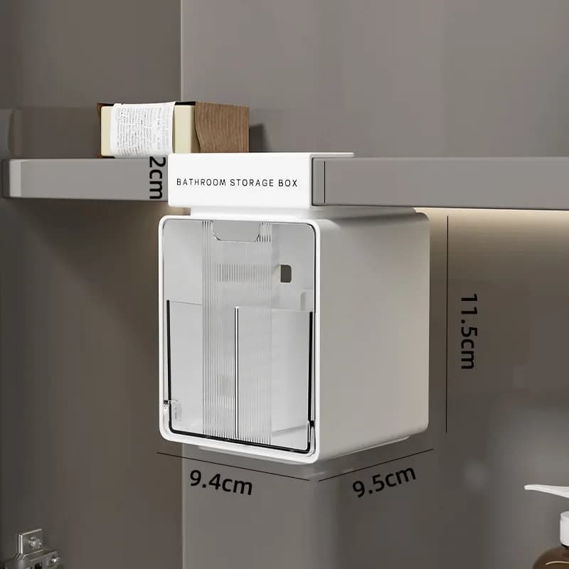Bathroom Mirror Cabinet with Cosmetic Storage