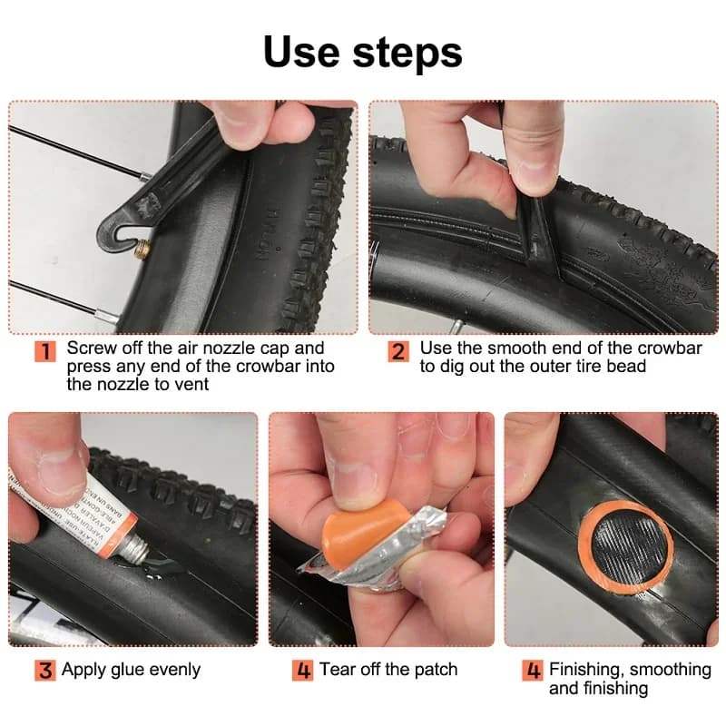 Portable Bicycle Tire Repair Kit