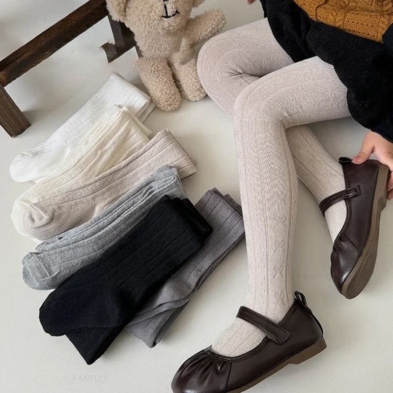 Baby Cotton Knitted Tights