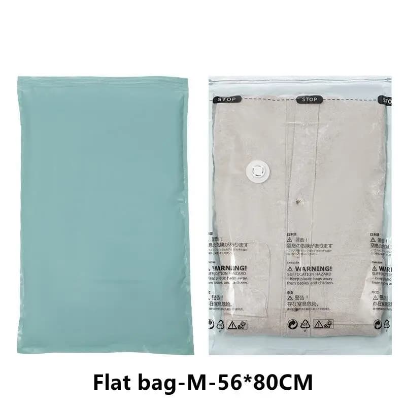 Vacuum Storage Bags No Pump Required